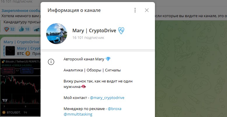 Mary CryptoDrive отзывы и разоблачение телеграм канала!