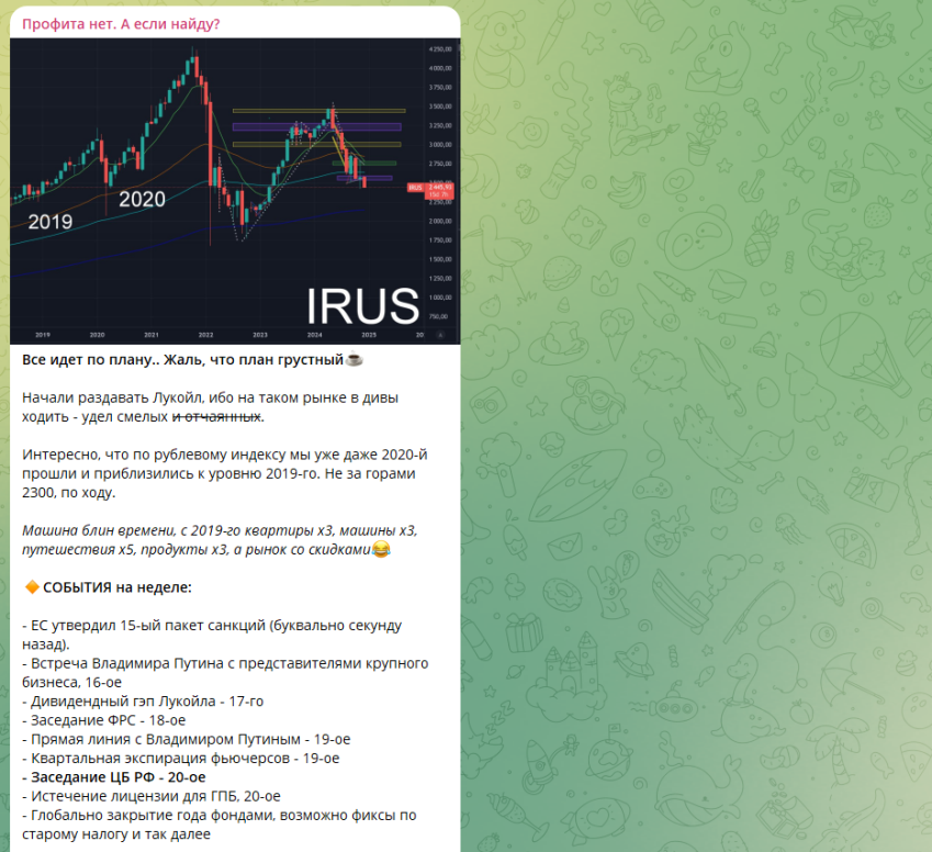 Разоблачение телеграм-канала под названием Профита нет. А если найду?